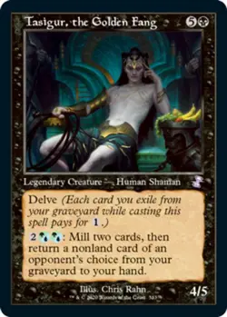 [1x] Tasigur, the Golden Fang - Near Mint, English - Time Spiral Remastered MTG - Image 1