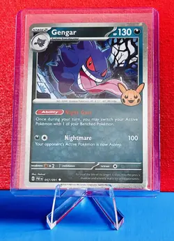Gengar - 057/091 - Pokemon TCG Paldean Fates (2024) - Near Mint (NM) - Image 2