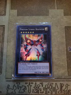 YUGIOH PHOTON STRIKE BOUNZER CT09-EN022 SUPER LIMITED ED NM - Image 3