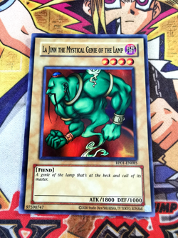 La Jinn the Mystical Genie of the Lamp rp01-en085 (NM+) Super Rare Yu-Gi-Oh! - Image 1
