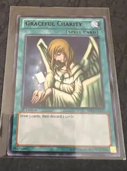 Yu-Gi-Oh TCG Graceful Charity 1st Edition BP02-EN137 Battle Pack 2 - Image 1
