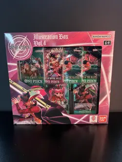 One Piece TCG Illustration Box Vol 4 Brand New Sealed - Image 1