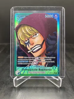 One Piece Awakening of the New Era Donquixote Doflamingo Leader Alt Art OP05-022 - Image 1