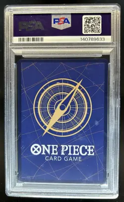 2025 One Piece Monkey D. Luffy 3rd Anniversary Gold #OP11-119 PSA 10 GEM MINT - Image 2