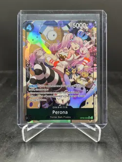 One Piece Wings of the Captain Perona Super Rare SR Alt Art #OP06-093 - Image 1