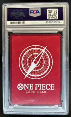 2025 One Piece Portgas D. Ace Leader Alt Art #OP13-002 PSA 10 GEM MINT - Image 2