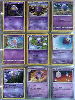 Pokemon Card Species Set Lot - 9x Unique Cards / Drifloon Family 3 - Image 1
