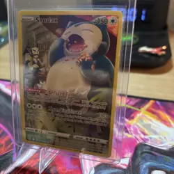 Pokemon TCG Snorlax Lost Origin Trainer Gallery Holo Ultra Rare Card TG10/TG30 - Image 3