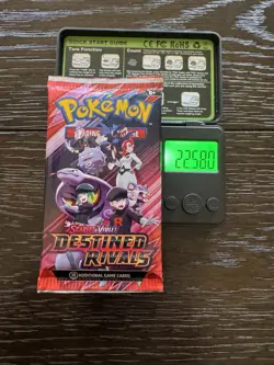 (HEAVY) 🔥 22.58g Pokemon TCG Cards Destined Rivals Booster Pack Factory Sealed✅ - Image 1