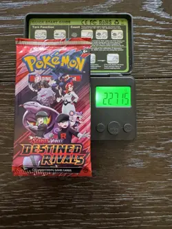 (HEAVY) 🔥 22.72g Pokemon TCG Cards Destined Rivals Booster Pack Factory Sealed✅ - Image 1