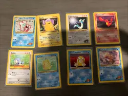 Pokemon TCG Vintage Card Lot! 8 Cards, Gym Challenge, Team Rocket, Etc NM-LP - Image 1