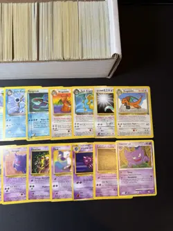 Huge Collection Bulk Lot of 600+ Pokemon Cards Mixed WOTC-XY Vintage HP-DAMAGED - Image 3