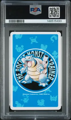 1998 POKEMON BLUE VERSION PLAYING CARDS 3 OF HEARTS #031 NIDOQUEEN PSA 9 - Image 2