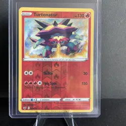 Pokemon Card TCG - Turtonator - Sword & Shield - 29/202 - Reverse Holo Rare - Image 1