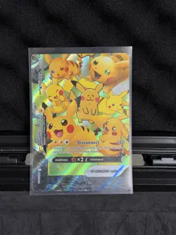 Pikachu V-Union - SWSH141 - SWSH: Sword & Shield Promo Cards (SWSD) - Image 1