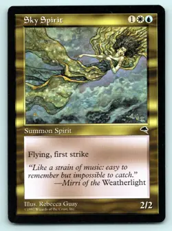 MTG Sky Spirit Normal U Tempest (TMP) 271 NM Magic - Image 1