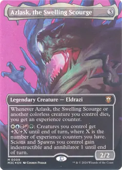 MTG Azlask, the Swelling Scourge M Modern Horizons 3 Commander #9 FOIL - Image 1
