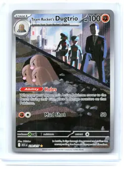 2026 Pokemon—Team Rocket's Dugtrio #239/217 Ascended Heroes—Illustration Rare - Image 1