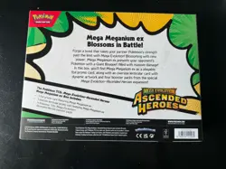 Pokemon TCG Mega Evolution—Ascended Heroes Meganium ex Box Promo/Booster - Image 2