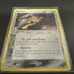 Nintendo Persian Delta Species 48/110 Holon Phantoms 2006 Reverse Holo Unc - Image 3