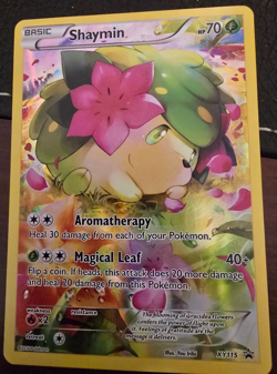 2016 Pokemon XY115 Shaymin #XY115 Near Mint Promo - Image 1