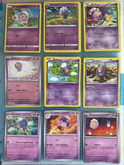 Pokemon Card Species Set Lot - 9x Unique Cards / Drifloon Family - Image 1