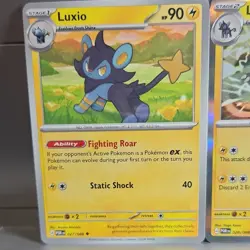 Pokemon TCG POR Luxio 027/088 Luxray 028/088 Luxray LV.X 109/111 Holo - Image 2