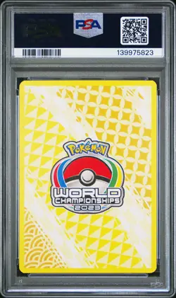 2024 POKEMON 2023 WORLD CHAMPIONSHIP DECK: PSYCHIC ELEGANCE #011 MEW PSA 8 - Image 2