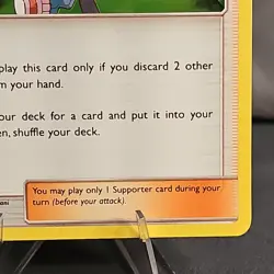 Pokemon Red's Challenge Trainer Holo Rare 184/214 SM-Unbroken Bonds 2019 LP - Image 4