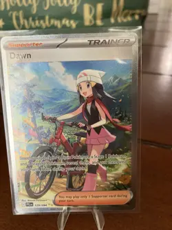 Dawn 129/094 Pokemon TCG Phantasmal Flames SIR English Pokemon Card NM - Image 3