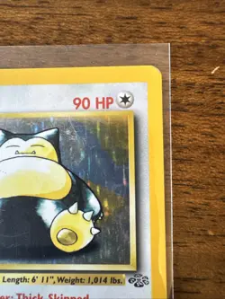 Snorlax (No Symbol) Holo Rare Jungle 11/64 Pokemon Card - WOTC 1999 - Image 4