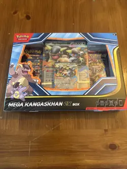 Pokemon TCG: Mega Kangaskhan ex Collection Box, 4 Packs w/promos - NEW - Image 1