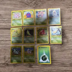 (🔥NO RESERVE🔥) Original Base Set 2 Grass Type Pokemon TCG Lot 43 Cards - Image 1