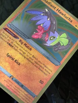 RADIANT HAWLUCHA 081/189 ~ RADIANT HOLO RARE Pokemon TCG: Astral Radiance - Image 4