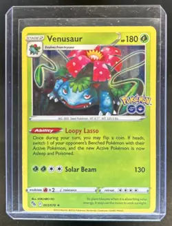 2022 Pokemon SWSH Pokemon GO Venusaur #003/078 - Image 1