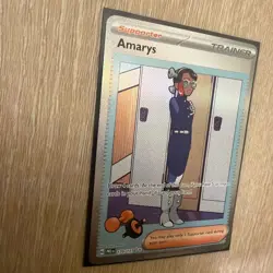 Amarys 170/131 Special Illustration Rare Pokemon TCG Prismatic Evolutions LP - Image 2