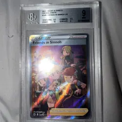 2023 Pokemon Friends in Sinnoh 149/159 Crown Zenith Full Art BGS 9 - Image 1