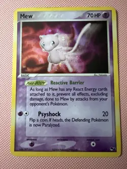 Pokemon Company Mew 004/017 POP Series 4 Holo Rare 70 HP ENG - Image 1
