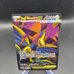 Pokemon TCG Mega Skarmory Ex Ultra Rare Full Art 106/88 Near Mint ME03 - Image 3