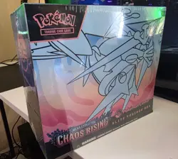 Pokemon Chaos Rising Pokemon Center ETB Elite Trainer Box Factory Sealed New - Image 1