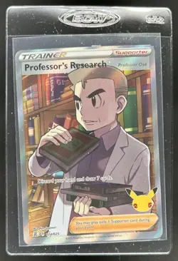 2021 Pokemon SWSH Celebrations Professor's Research: Professor Oak #024/025 - Image 1