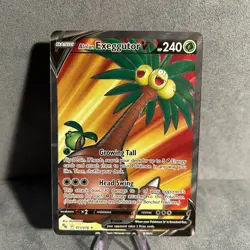 Alolan Exeggutor V 071/078 Pokemon GO Pokemon NM - Image 1
