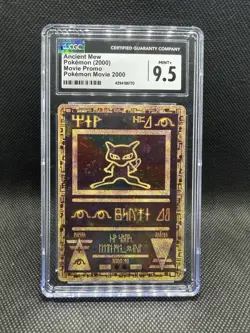 Pokemon 2000 Ancient Mew Movie Promo CGC 9.5 - Image 1