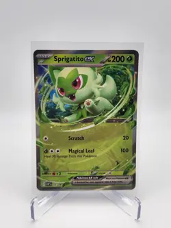 Pokemon Sprigatito ex SVP087 Scarlet & Violet Black Star Promo NM/M - Image 1