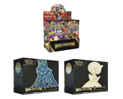 Pokemon Mega Evolution Pokemon Center 2 ETBs & 1 Enhanced Booster Box (PRESALE) - Image 1