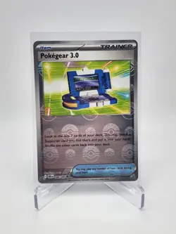 Pokemon TCG - Pokegear 3.0 084/086 - Poke Ball Holo Pattern - SV: Black Bolt NM - Image 1