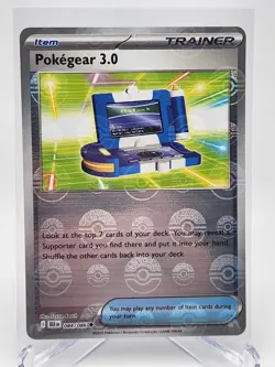 Pokemon TCG - Pokegear 3.0 084/086 - Poke Ball Holo Pattern - SV: Black Bolt NM - Image 2