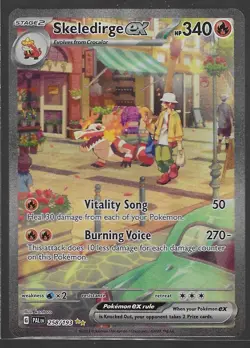 Skeledirge ex - 258/193 - Pokemon Paldea Evolved Special Illustration Rare NM - Image 1