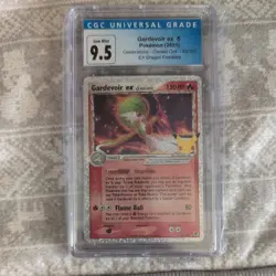 Gardevoir ex 93/101 | CGC GEM MINT 9.5 | Pokemon Celebrations Classic Coll. - Image 1