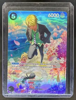 2025 One Piece Royal Blood OP10 Sanji Special #ST14-003 - Image 1